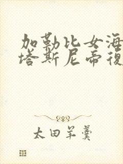 加勒比女海盗2塔斯尼帝复仇免费封面