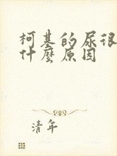 柯基的尿很臭是什么原因封面