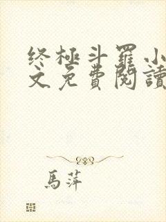 终极斗罗小说全文免费阅读无弹窗