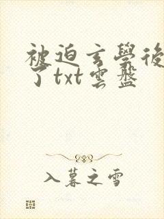 被迫玄学后我红了txt云盘