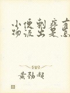 小便刺疼有分泌物流出是怎么回事