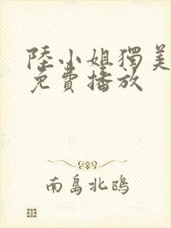 陆小姐独美短剧免费播放封面