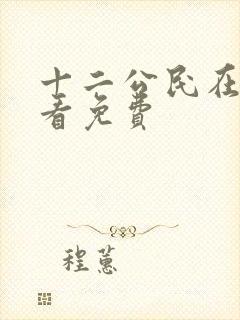 十二公民在线观看免费