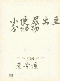 小便尿出豆腐渣分泌物