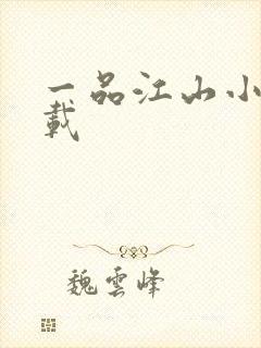 一品江山小说下载