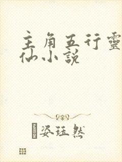 主角五行灵根修仙小说封面
