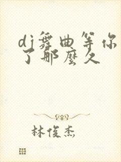 dj舞曲等你等了那么久