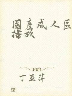 国产成人区在线播放