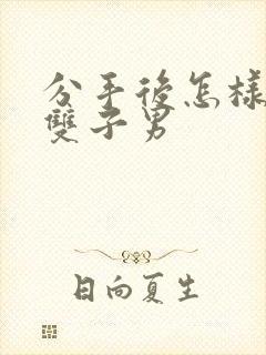 分手后怎样挽回双子男