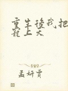 重生后我把夫君宠上天