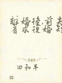 离婚后,前夫哭着求复婚 短剧