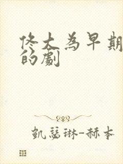 佟大为早期演过的剧封面