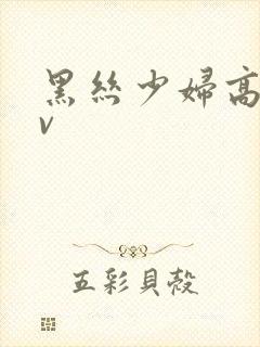 黑丝少妇高潮av