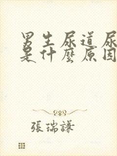 男生尿道尿出血是什么原因封面