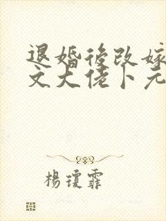 退婚后改嫁年代文大佬卜元免费阅读