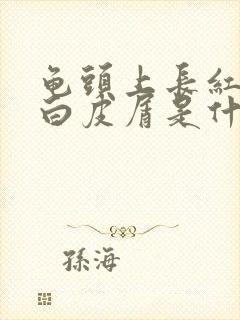 龟头上长红斑脱白皮屑是什么病呀封面