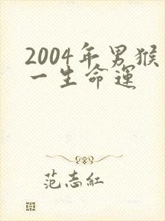 2004年男猴一生命运