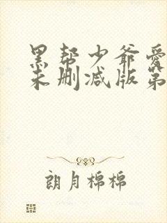 黑帮少爷爱上我未删减版第8集