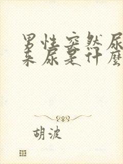 男性突然尿不出来尿是什么原因