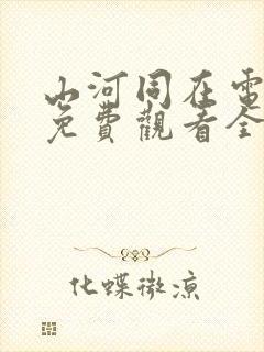 山河同在电视剧免费观看全集在线播放