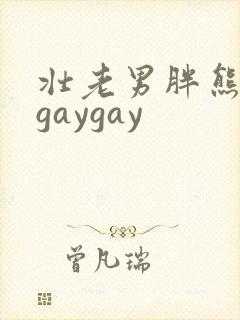壮老男胖熊欧美gaygay