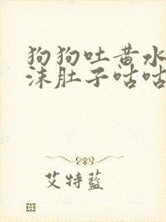 狗狗吐黄水带泡沫肚子咕咕