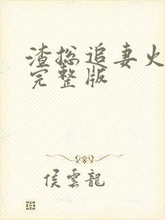 渣总追妻火葬场完整版封面