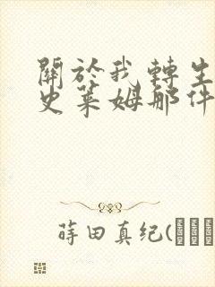 关于我转生成为史莱姆那件事