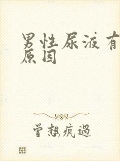 男性尿液有血的原因