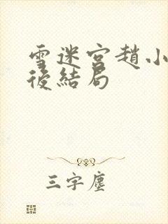 雪迷宫赵小光最后结局