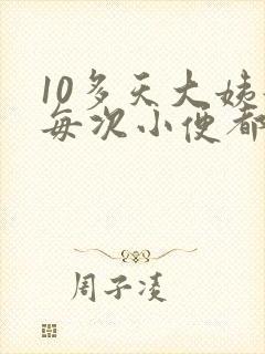 10多天大姨妈每次小便都有血封面