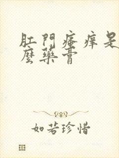 肛门瘙痒是擦什么药膏封面