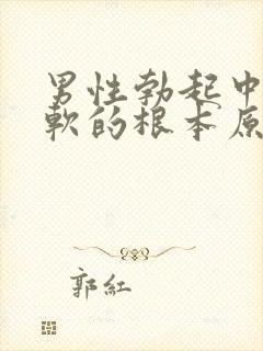 男性勃起中途疲软的根本原因