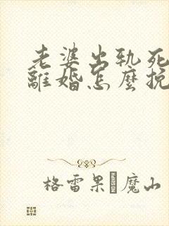 老婆出轨死心要离婚怎么挽回封面