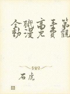 全职高手第二季动漫免费观看全集封面