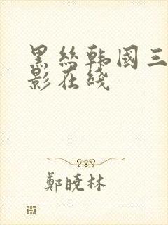 黑丝韩国三级电影在线