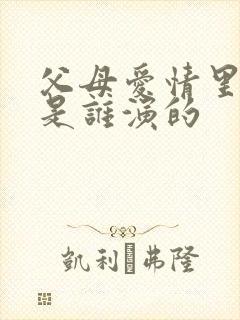 父母爱情里亚菲是谁演的