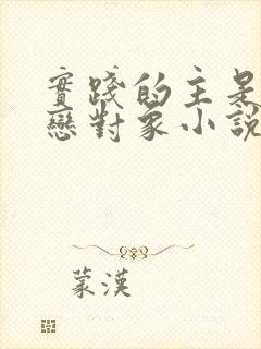 实践的主是我暗恋对象小说在线阅读