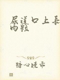 尿道口上长出小肉粒