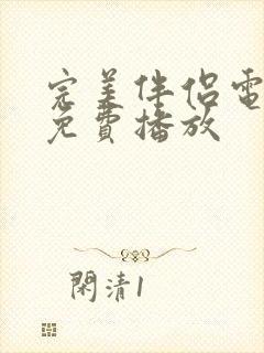 完美伴侣电视剧免费播放