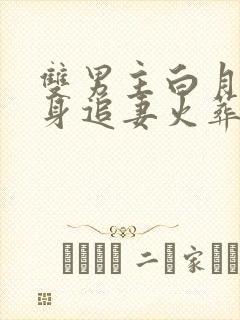 双男主白月光替身追妻火葬场