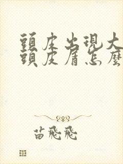 头皮出现大块的头皮屑怎么回事