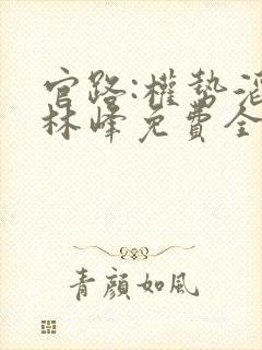 官路:权势滔天林峰免费全文