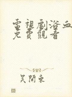 电视剧浴血荣光免费观看