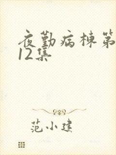 夜勤病栋第一集12集