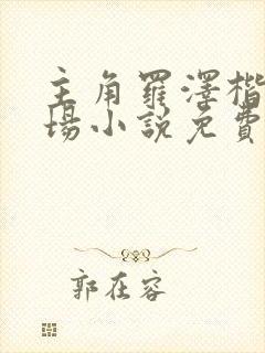 主角罗泽楷的官场小说免费阅读