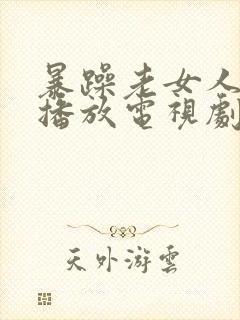 暴躁老女人免费播放电视剧封面