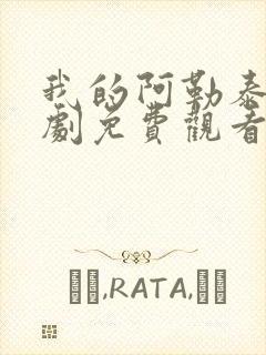 我的阿勒泰电视剧免费观看全集封面