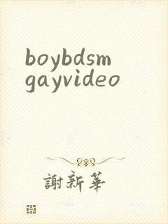 boybdsmgayvideo封面