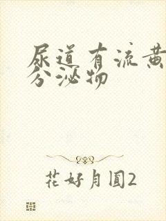 尿道有流黄脓状分泌物